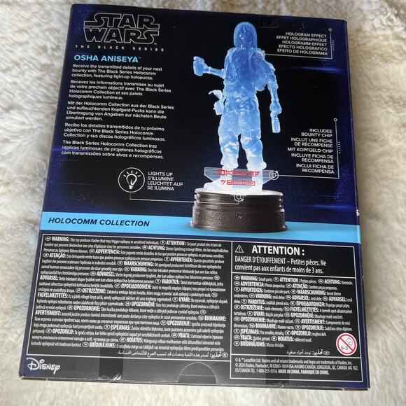 Star Wars The Black Series - OSHA ANISEYA 5" Figure Holocomm Collection (2024) - Picture 3 of 6